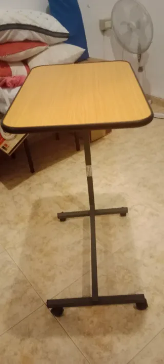 Mesa Auxiliar Hospital Metal Madera