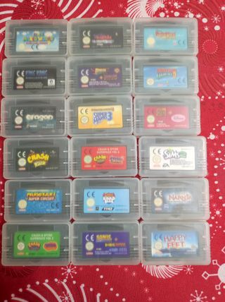 Lote 1: Juegos Game Boy Advance