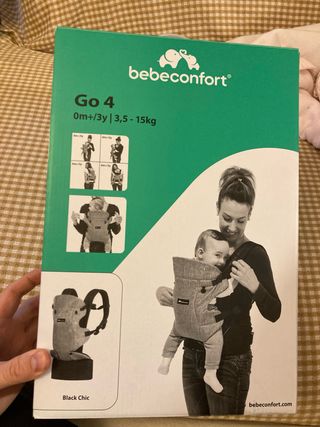 Mochila Bebe Confort Go 4 Negra