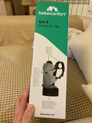 Mochila Bebe Confort Go 4 Negra