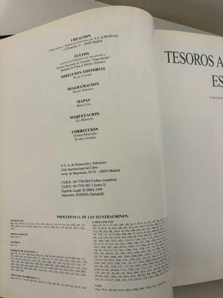 Tesoros Artísticos de España – Volúmenes I y II