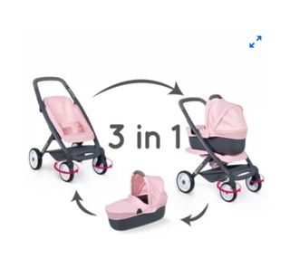 Cochecito Muñec@s Maxi Cosi Smoby Rosa NUEVO