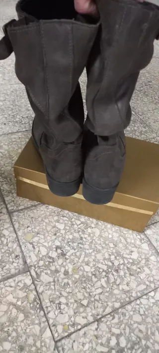 Stivali donna marrone