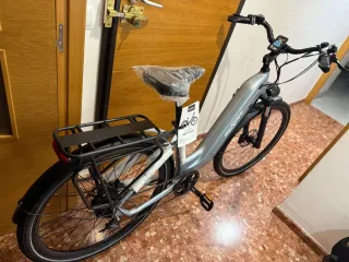 Bicicleta Eléctrica Gris