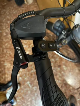 Bicicleta Eléctrica Gris