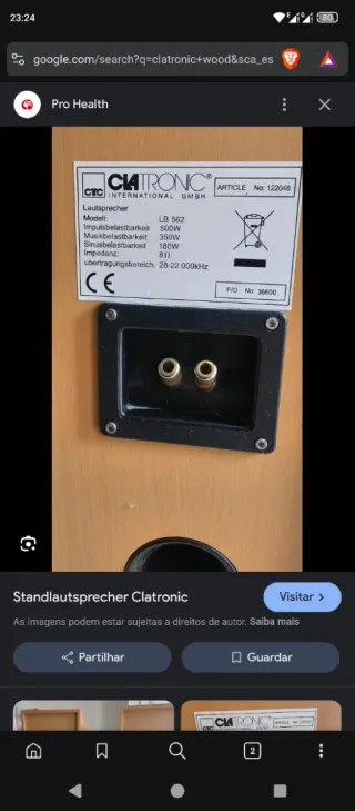 Coluna Clatronic LB562 500W