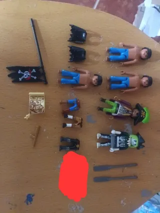 Lote Playmobil Piratas para P.J J.