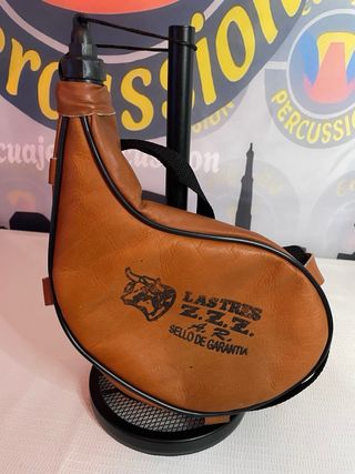 Bota de cuero vegano  para aguardiente