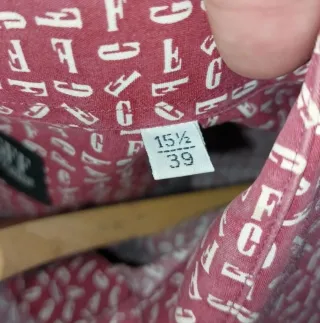 Camisa Gianfranco Ferre GFF Talla 15 1/2 - 39.