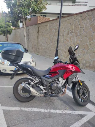 Honda CB 500X Roja