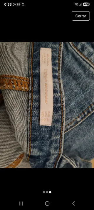 Vestido vaquero mono XS