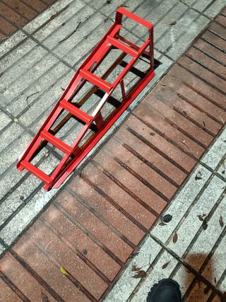 Rampa elevadora para coche