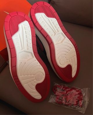 Zapatillas Nike Jordan Hombre Negras Rojas