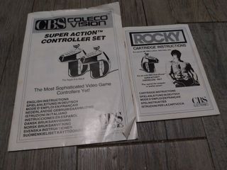 SUPER ACTION COTROLLER SET COLECOVISION JOYSTICK