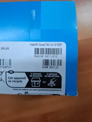 Processador Intel Core i3 12ª Gen LGA1700