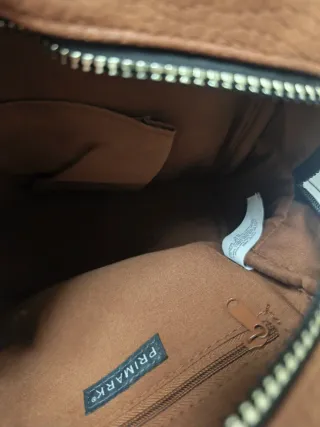 Mochila Marrón Texturizada