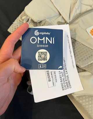 Portabebés Ergobaby Breeze