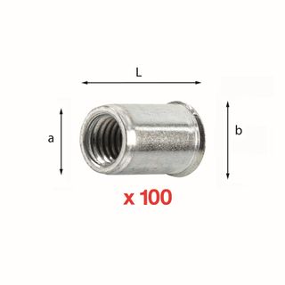 USAG 995AC Inserti Filettati x 100