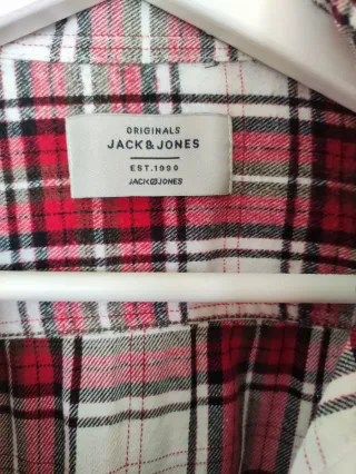 Camisa cuadros Jack & Jones Talla M