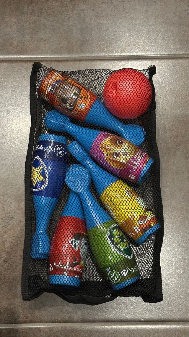 Juego Bolos Paw Patrol con Pelota