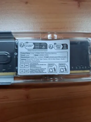 Memoria 8GB DDR4 3200 UDIMM RAM