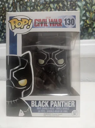 Funko Pop! Black Panther Capitán América 130