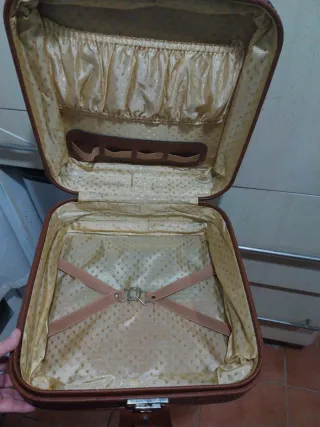 Maletín vintage Sanson marrón