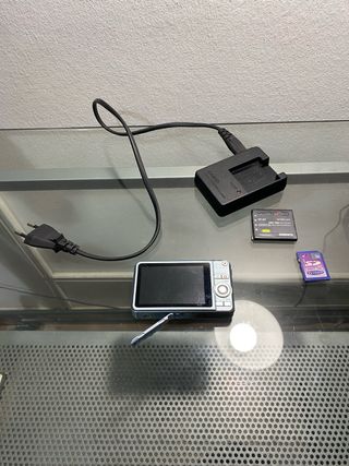 Cámara Digital Casio Azul/Plata