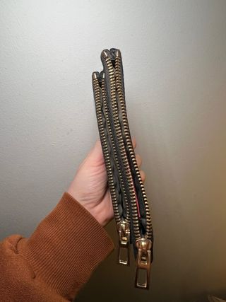 Cartera Bimba y Lola Negra Doble Cremallera