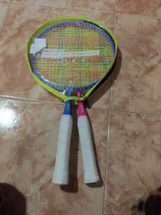 Raquetas Bádminton Niños con Volantes