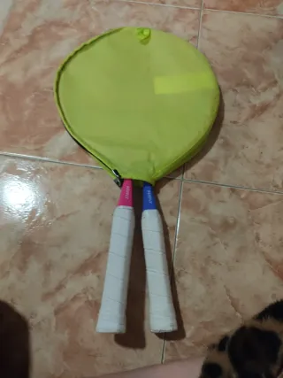Raquetas Bádminton Niños con Volantes
