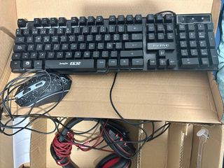 Kit Gaming Marvo CM370 4 en 1 RGB