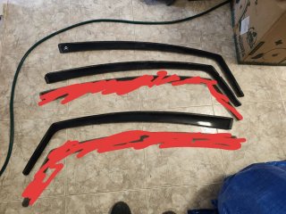 3 deflectores Viento Citroën C4 Coupé