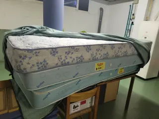 Pack 3 colchones con funda