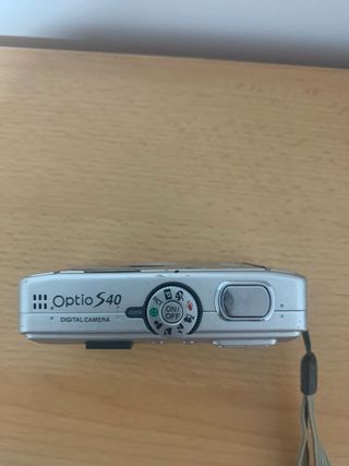 Cámara Pentax Plata