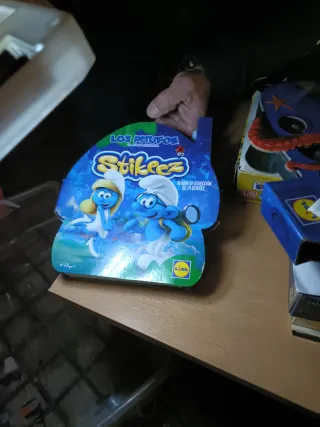 Colección Los Pitufos Stikeez Lidl