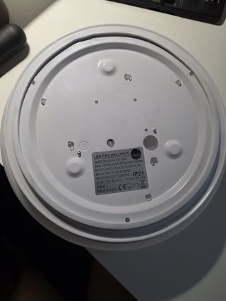 Lámpara Techo Blanca Minimalista