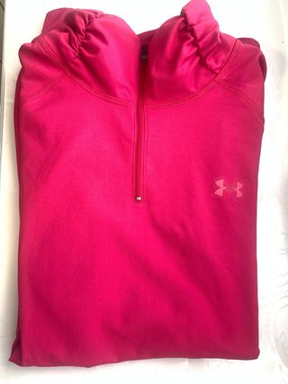 Under Armour Sudadera Rosa Media Cremallera
