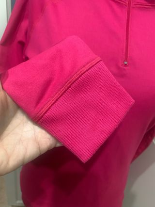 Under Armour Sudadera Rosa Media Cremallera