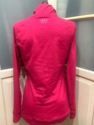 Under Armour Sudadera Rosa Media Cremallera