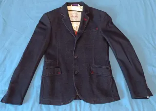 Chaqueta Traje Niño Zara Azul - S