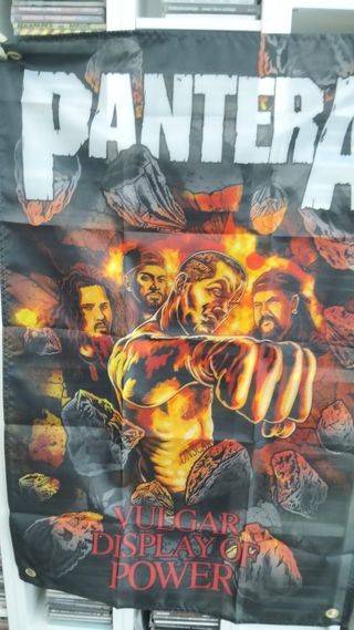 Pantera vulgar display of power flag