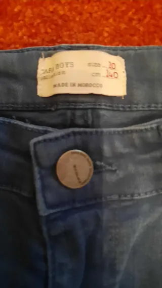Jeans blu bambino elasticizzati
