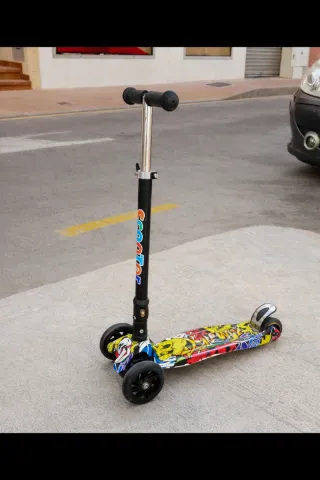 Patinete infantil 3 ruedas 4-10 años