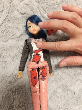 Muñeca Ladybug Fashion flip lentejuelas