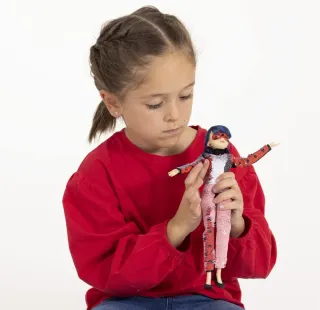 Muñeca Ladybug Fashion flip lentejuelas
