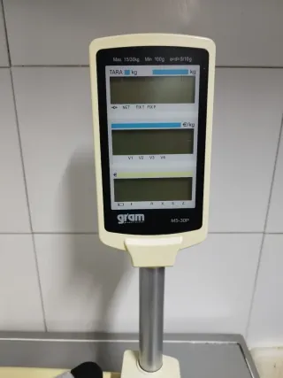 Balanza digital GRAM MS-33P con impresora