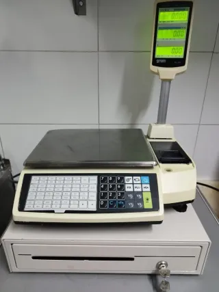 Balanza digital GRAM MS-33P con impresora