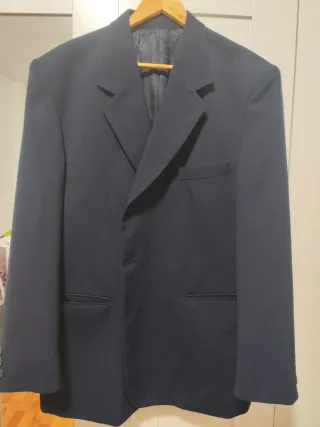 Chaqueta de traje Latino Talla 58 Azul