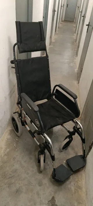 Silla ruedas abatible